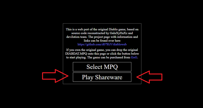 Pilih play shareware