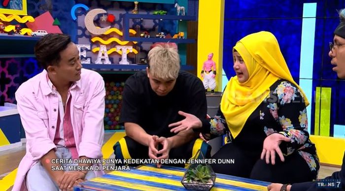 Dhawiya ungkap pekerjaan Jennifer Dunn