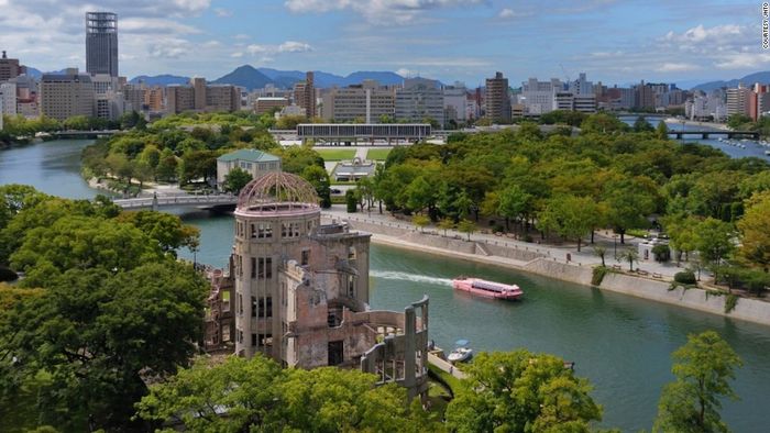 Peace Memorial Museum yang sudah direnovasi pemerintah Jepang di Hiroshima.