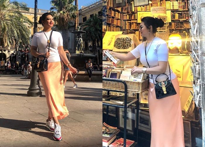 Lama Menghilang dan Kini Jadi Istri Jenderal TNI, Bella Saphira Kepergok Bawa Tas Rp38 Juta