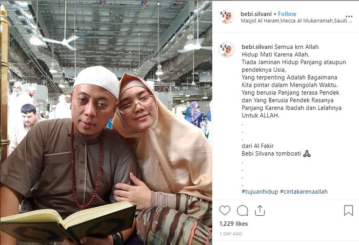 Opick dan Bebi Selvina