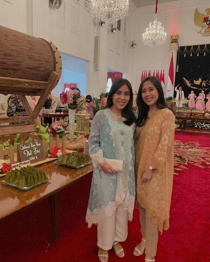 Fashion kompak ala anak menteri Pratikno, Hilda dan Gita Hanum