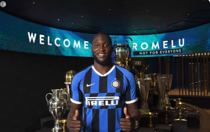 Striker Inter Milan, Romelu Lukaku.