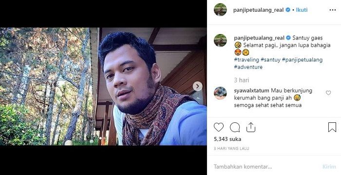 Potret terbaru Panji sang petualang