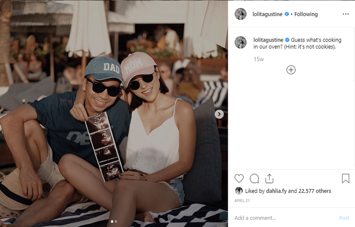 Lolita umumkan kehamilan