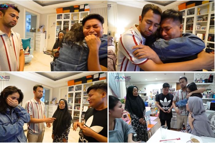 tangis keluarga Raffi Ahmad
