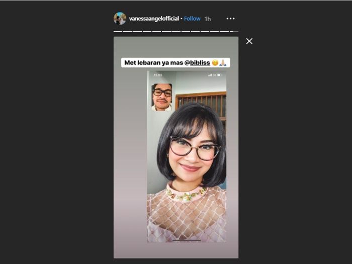 Vanessa Angel video call Bibi Ardiansyah