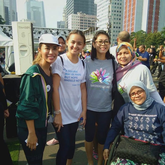 Joanna aktif di komunitas sosial