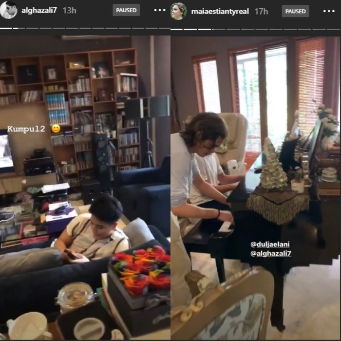 Ruang santai Maia Estianty