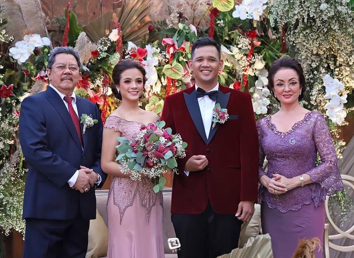 Resepsi pernikahan Cantika