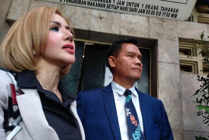 Barbie Kumalasari saat Grid.ID jumpai di Polda Metro Jaya, Selasa (13/8/2019).