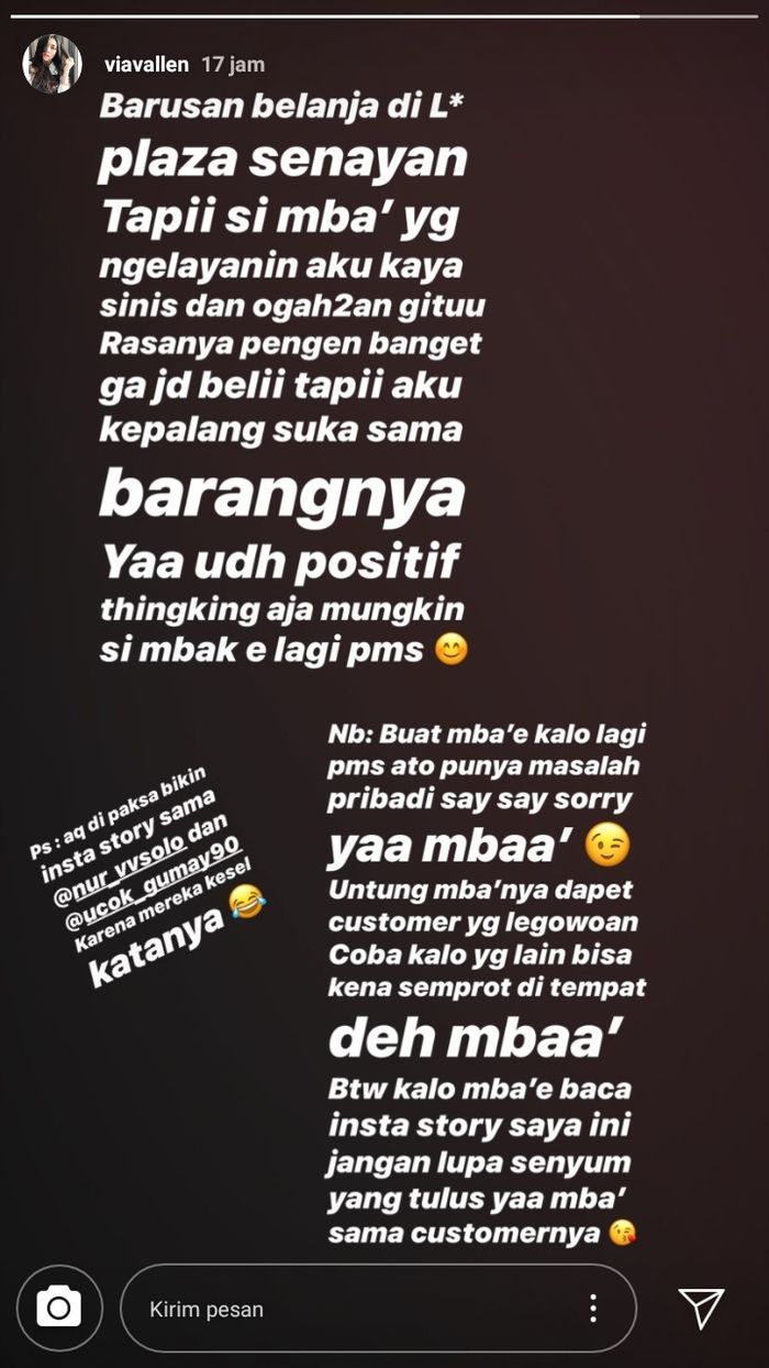 Curahan hati Via Vallen