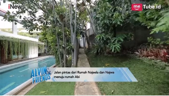 Jalan tembus ke rumah Najwa Shihab
