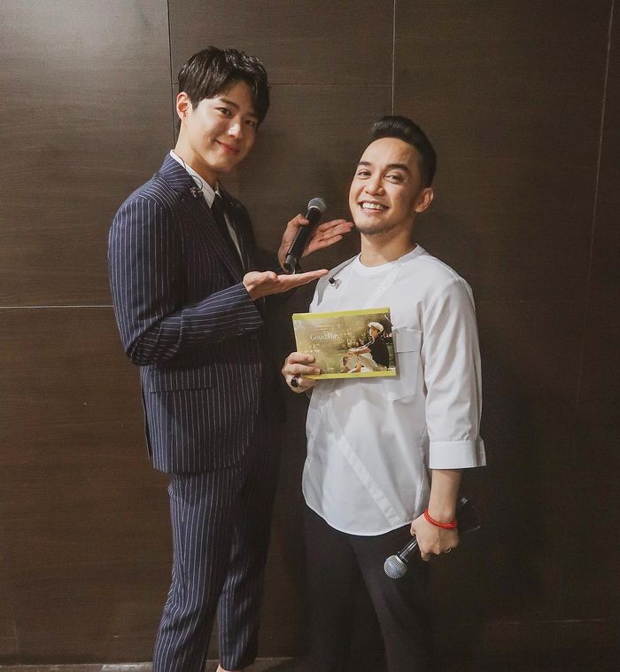 Ichsan Akbar dan Park Bo Gum