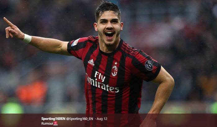 Striker AC Milan, Andre Silva, yang dikabarkan bakal segera dilepas pada bursa transfer musim panas ini.