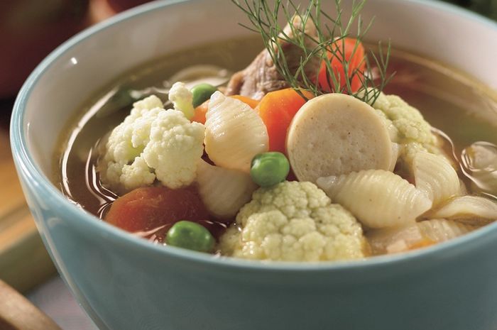 Resep Sup Ayam Makaroni Enak Bikin Makan Malam Jadi Lebih Istimewa