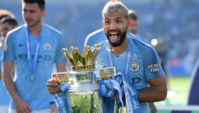 Sergio Aguero membawa Manchester City juara Liga Inggris ke-4 kalinya.