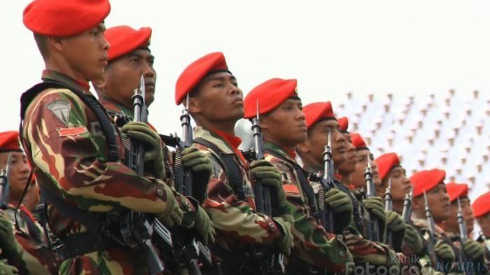 Begini seleksi berat Kopassus.