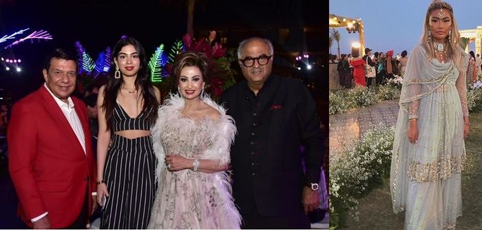 Raam Punjabi, Kushi Kapoor, Rakhee Punjabi, Boney Kapoor, dan Carms London