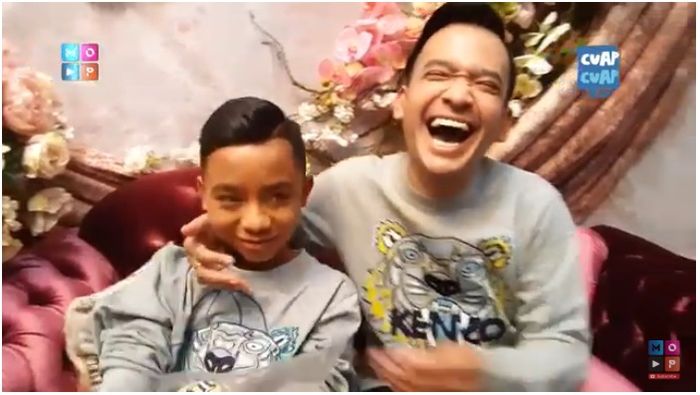 Ruben Onsu tertawa mendengar Betrand Peto menggunakan namanya sebagai nama baru