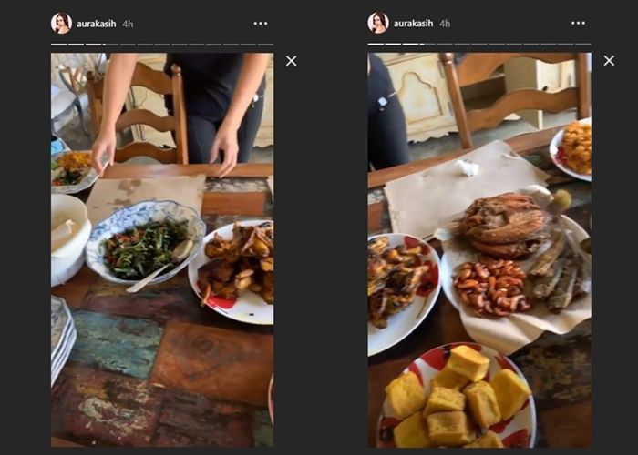 Makanan khas sunda yang disuguhkan Aura Kasih