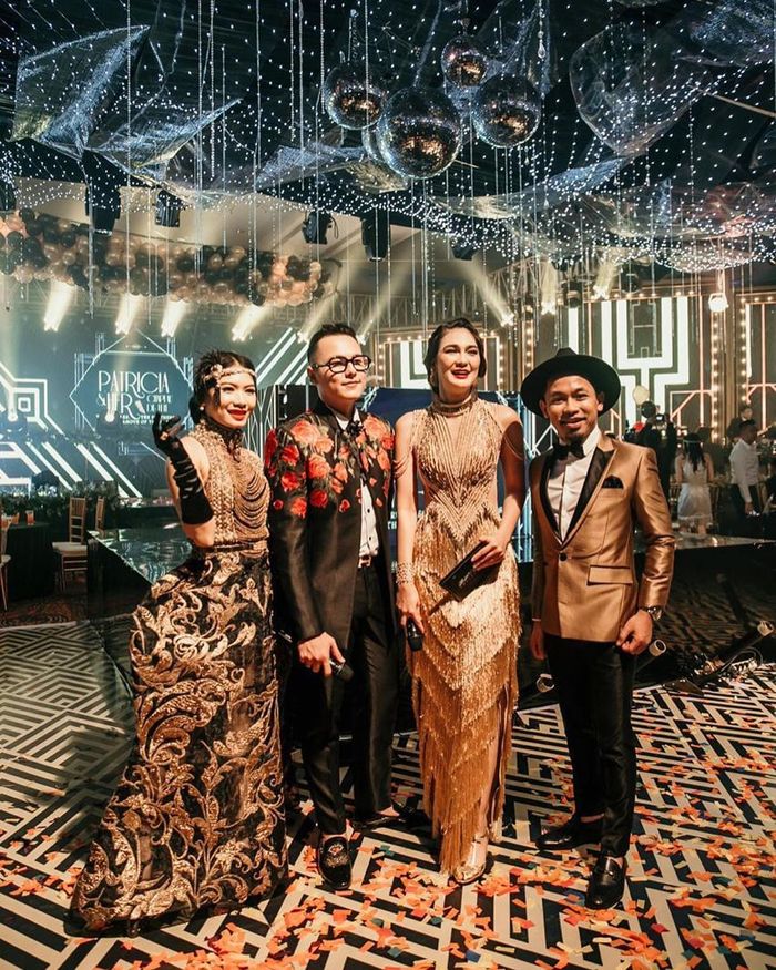 Luna Maya dan Andhika Pratama jadi host di acara sweet seventeen Patricia Mayoree