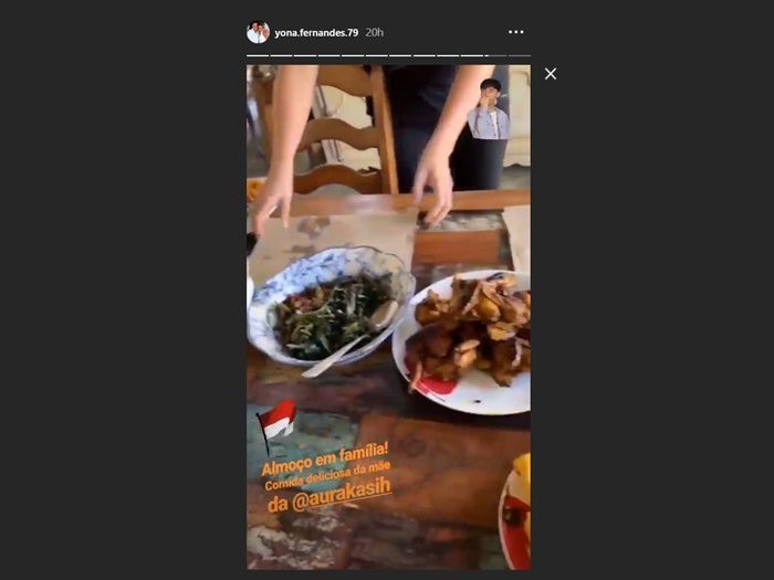Unggahan ibu mertua Aura Kasih