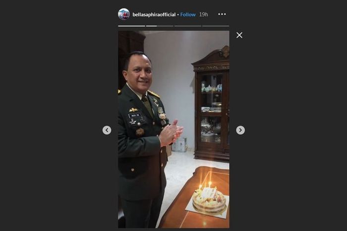 Rumah Tangganya Jarang Terekspos, Jam 5 Pagi Bella Saphira Cium Tangan Suaminya yang Pejabat Tinggi TNI