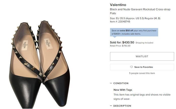 Harga Garavani Rockstud Cross-strap Flats merek Valentino yang dipakai Selvi Ananda 
