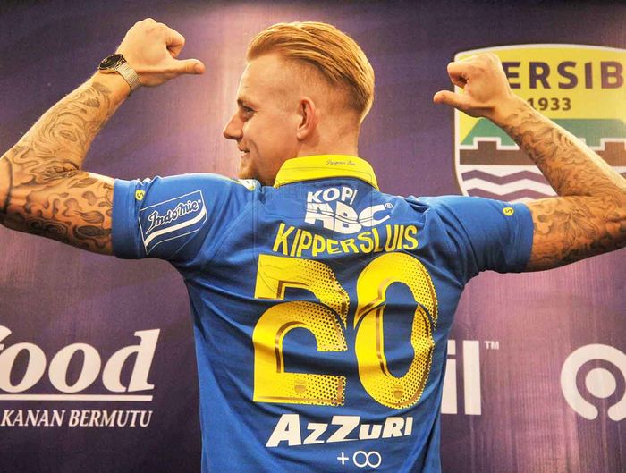 Pemain depan anyar PERSIB Kevin van Kippersluis