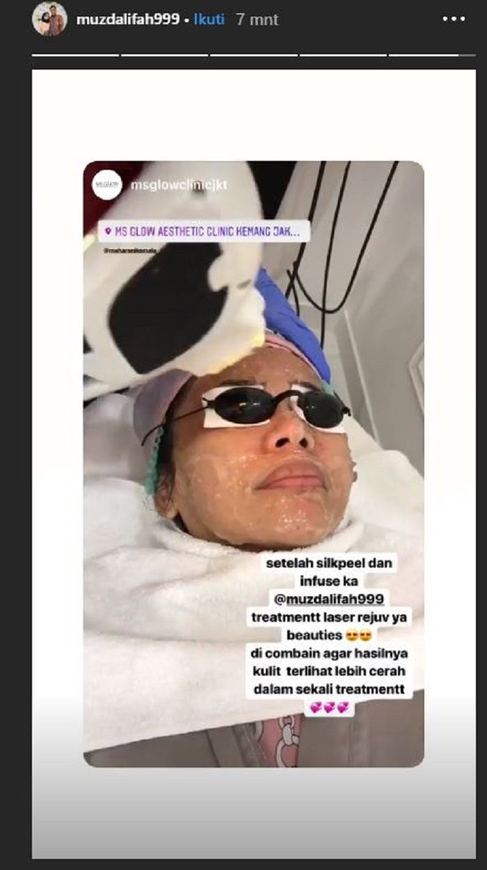 Rahasia kecantikan Muzdalifah