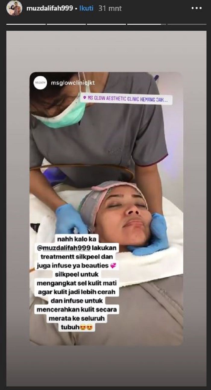 Rahasia cantik Muzdalifah