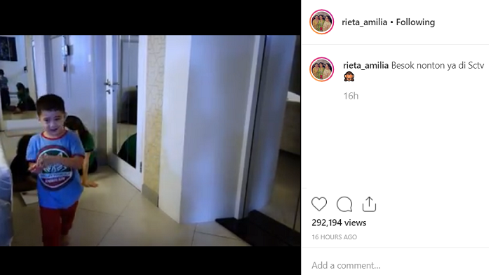 Cuplikan adegan FTV yang akan dibintangi Rafathar