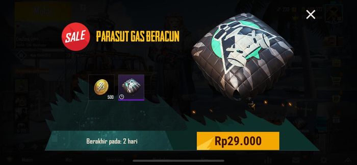 Parasut Gas Beracun