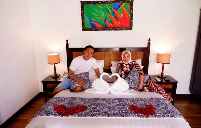 4 Bulan Menikah Baru Honeymoon  Intip Tampilan Villa Mewah 