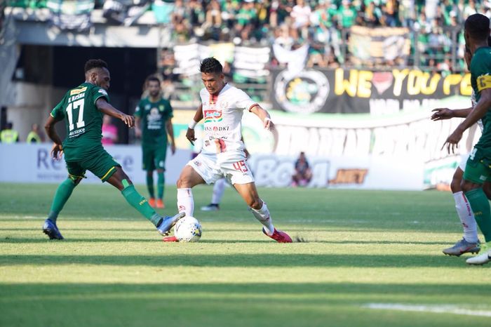 Persebaya vs Persija pada laga pekan ke-16 Liga 1 2019 di Stadion Gelora Bung Tomo, Sabtu (24/8/2019).