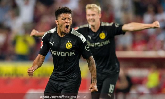 Winger Borussia Dortmund, Jadon Sancho.