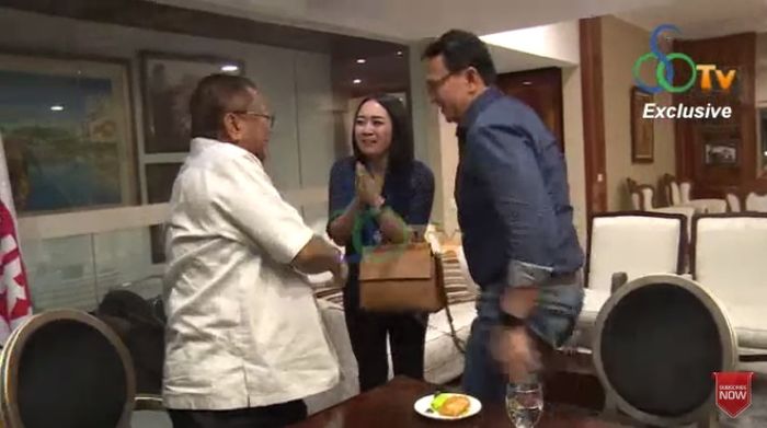 Puput Nastiti dan Ahok meminta restu menikah 
