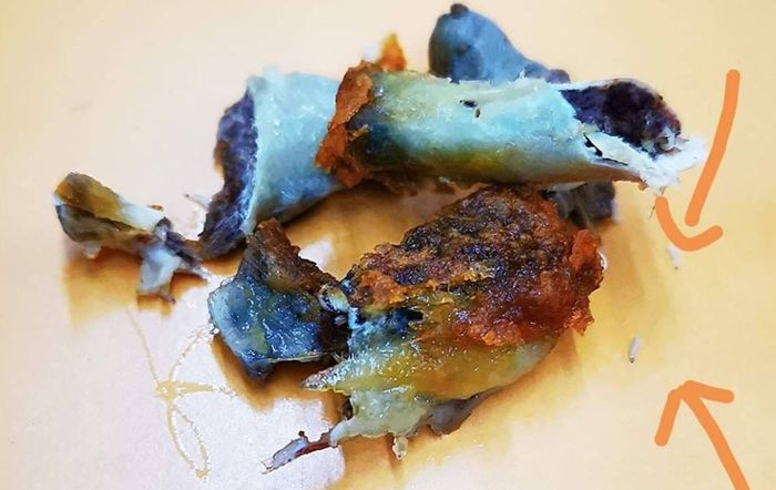 Belatung di ayam.