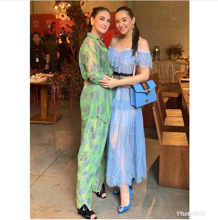 Tampilan Luna Maya saat rayakan acara ulang tahun ke-36