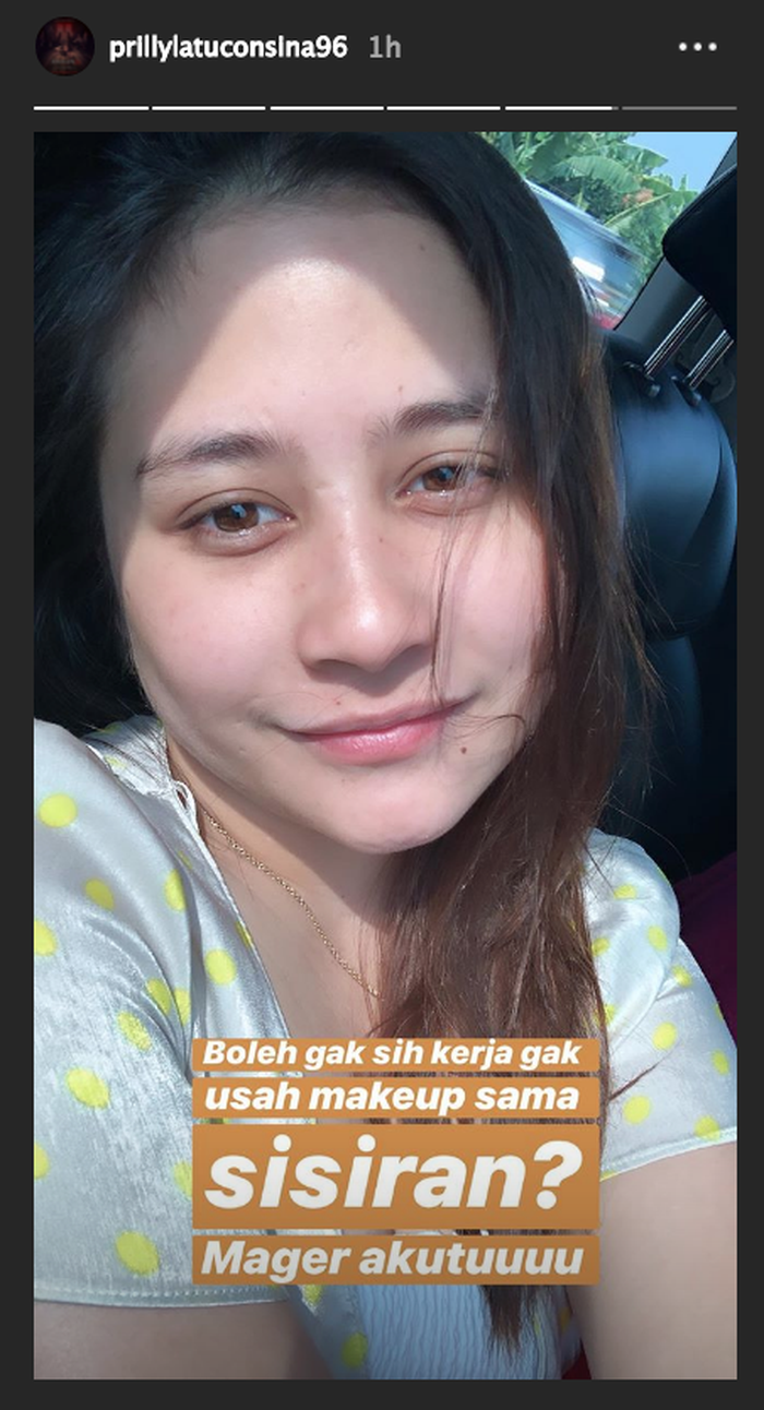 Unggahan foto Prilly Latuconsina