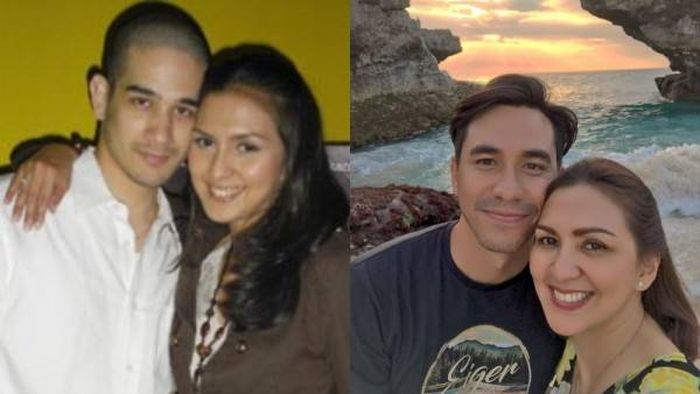 Okan Cornelius dan Donna Agnesia (kiri), <a href='https://pontianak.tribunnews.com/tag/darius-sinathrya' title='Darius Sinathrya'>Darius Sinathrya</a> dan Donna Agnesia (kanan) 