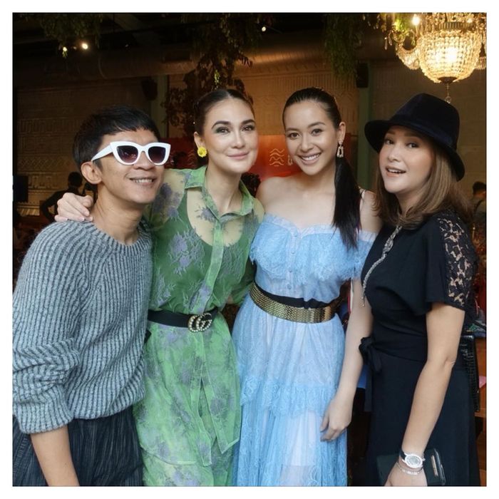 Bak Anak Gadis, Lihat Tampilan Maia Estianty yang Awet Muda Saat Hadiri Acara Ulang Tahun Luna Maya