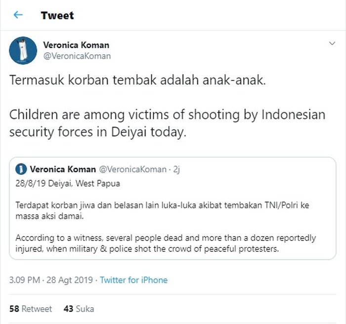korban termasuk anak-anak