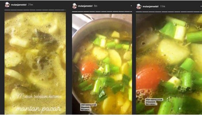 Masakan Mulan Jameela untuk mantan pacar