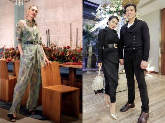 Gaya Syahrini VS Luna Maya saat rayakan ulang tahun