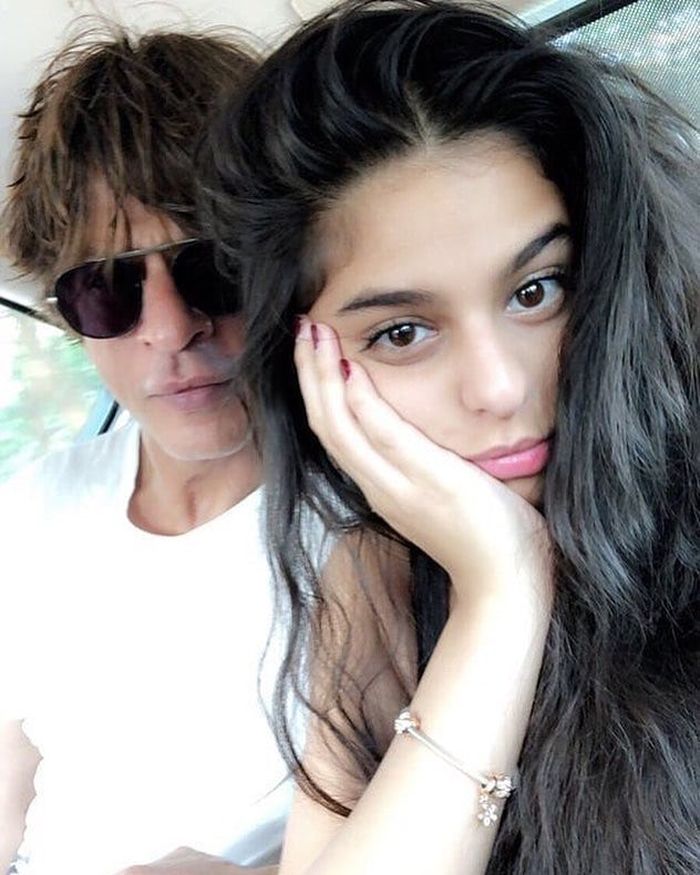 Shah Rukh Khan dan putri tunggalnya, Suhana Khan