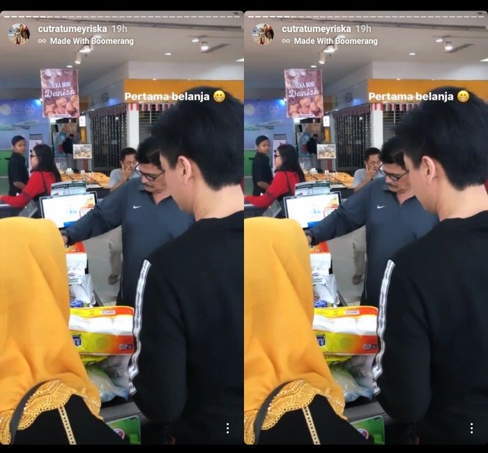 Potret Roger Danuarta belanja bareng ayah Cut Meyriska, Suryadi AK