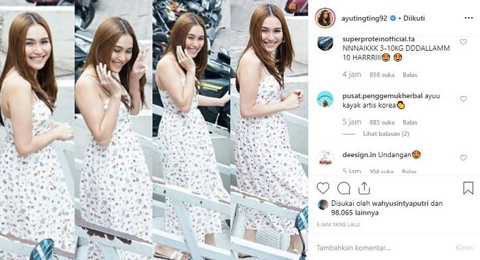 Ayu Ting Ting disebut mirip Artis Korea
