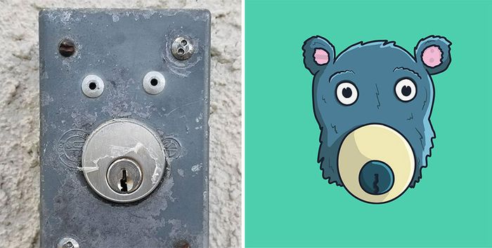 Keren! Seniman Ini Membuat Ilustrasi Lucu dari Benda di Dekatnya Bobo